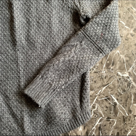 Madewell Small Knit Pullover Wool Alpaca Blend Gra - Picture 5 of 8